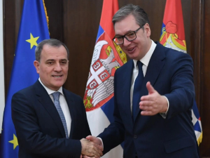 Вучић: Добар разговор са министром Азербејџана о даљем јачању односа две земље