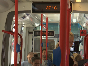 У трамвају као у сауни, један од три има климу - када је возач дужан да расхлади возило