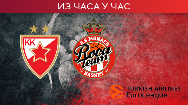 Zvezda protiv Monaka u Areni, očekuje se debi Kembe Vokera