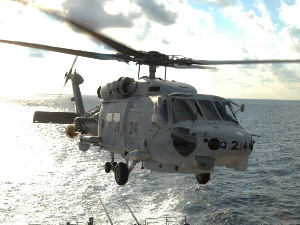 Два јапанска војна хеликоптера срушила се у Тихи океан