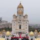 Освештана Црква спасења народа у Букурешту, највећи православни храм на свету (Фото: EBU / TVR) Освештана Црква спасења народа у Букурешту, највећи православни храм на свету