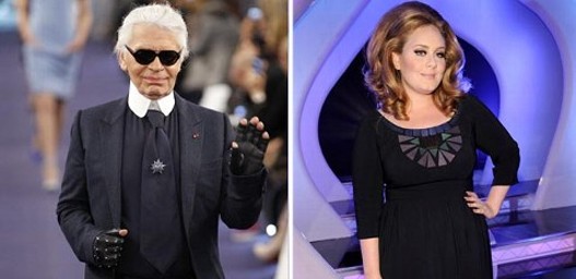 Lagerfeld: Adel je predebela! 