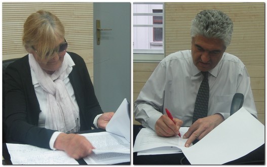 Jelisaveta Vasilić i Čedomir Backović