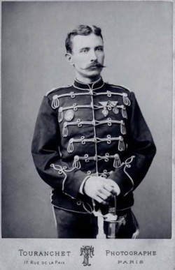 Петар Бојовић у Паризу 1887. године