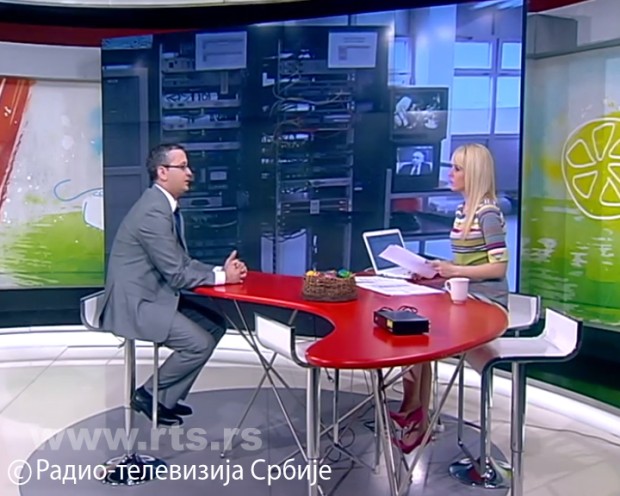 Branko Gogić u Jutarnjem programu RTS-a Branko Gogić u Jutarnjem programu RTS-a