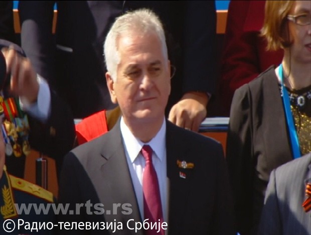 Томислав Николић на Црвеном тргу Томислав Николић на Црвеном тргу