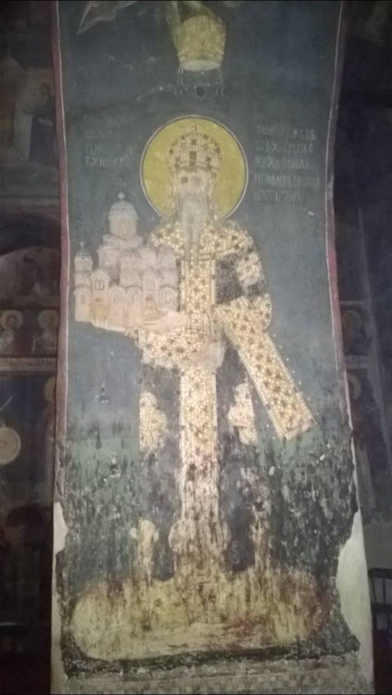 Краљ Милутин, ктитор Грачанице