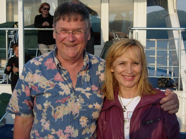 Британски нобеловац др Ричард Тимоти Хант и Вера Катанић