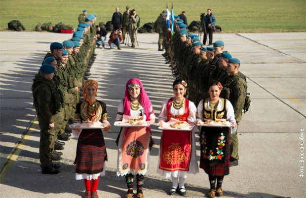 Дочек учесника војне вежбе на аеродрому у Дочек учесника војне вежбе на аеродрому у