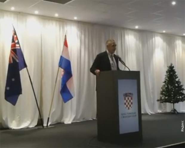 Жељко Гласновић говори на трибини у Аустралији Жељко Гласновић говори на трибини у Аустралији