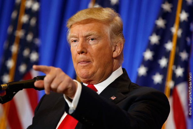 Доналд Трамп на конференцији за медије у Њујорку Доналд Трамп на конференцији за медије у Њујорку