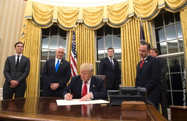 Trampovi prvi časovi u čuvenoj Ovalnoj sobi