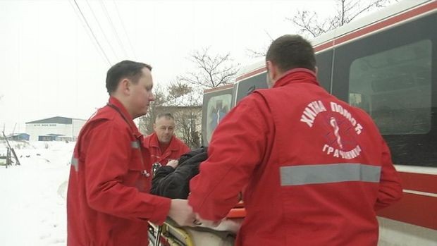 Екипа Хитне помоћи на терену