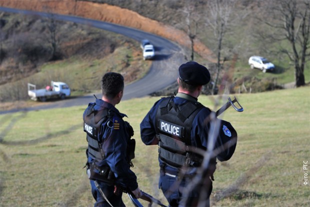 Припадници косовске полиције