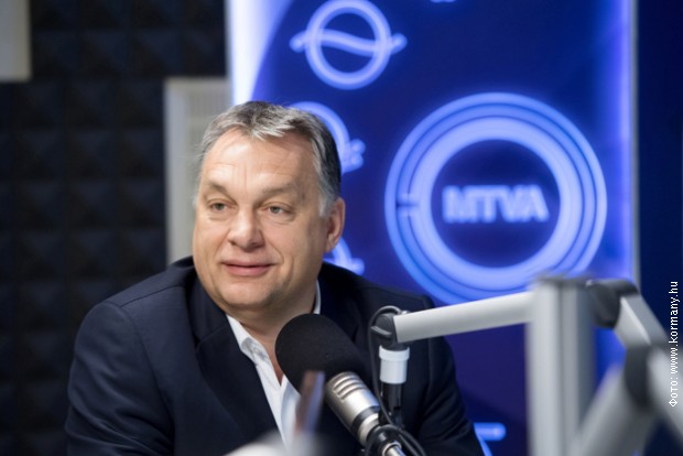 Виктор Орбан на националном радију Виктор Орбан на националном радију