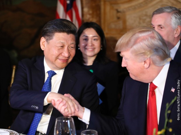 Си Ђинпинг и Доналд Трамп Си Ђинпинг и Доналд Трамп