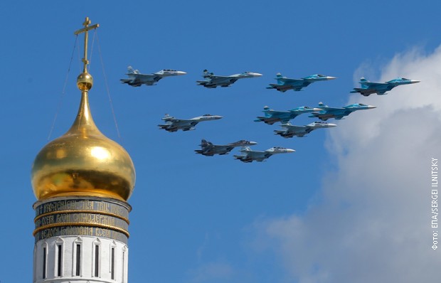 Припреме за параду у Москви Припреме за параду у Москви