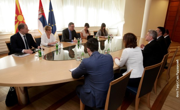 Sastanak Vučića i Ivanova