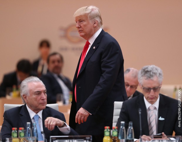 Доналд Трамп на Самиту Г20 Доналд Трамп на Самиту Г20