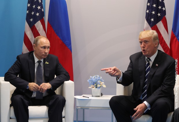 Владимир Путин и Доналд Трамп (архивска форографија) Владимир Путин и Доналд Трамп (архивска форографија)