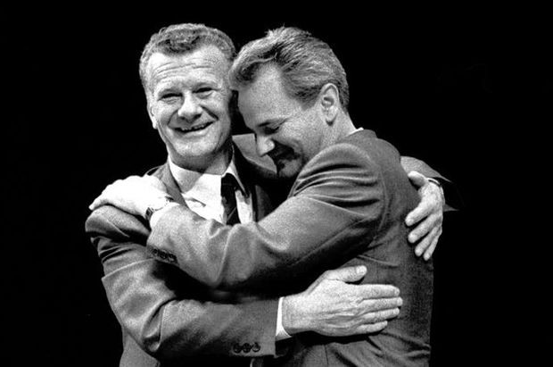 Ivan Stambolić i Slobodan Milošević Ivan Stambolić i Slobodan Milošević