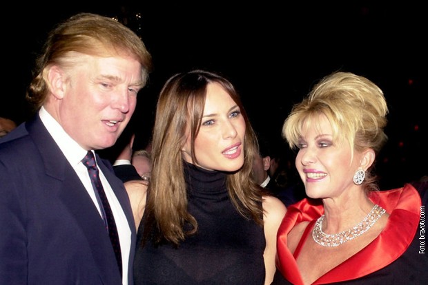 Donald, Melanija i Ivana Tramp