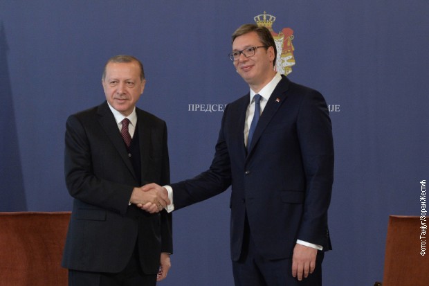 Erdogan i Vučić Erdogan i Vučić