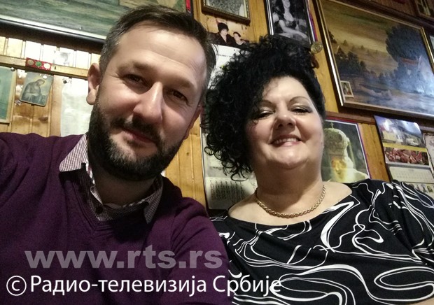 Далибор Жарић и Снежана Спремо-Снежа Мрак. 