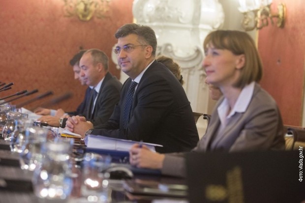 Андреј Пленковић на седници Владе Хрватске Андреј Пленковић на седници Владе Хрватске