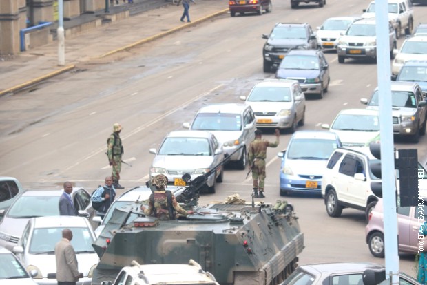 Војска преусмерава возила у резиденцијалној области престонице