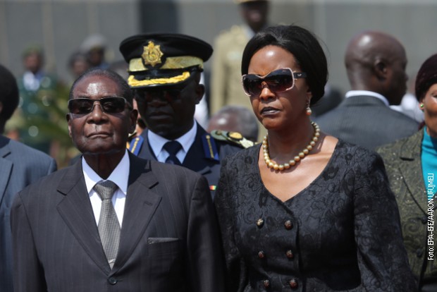 Роберт Мугабе са супругом Грејс
