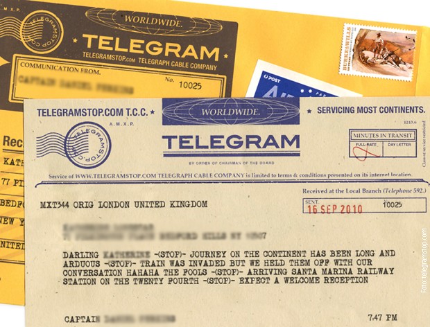 Telegram (arhivska fotografija)