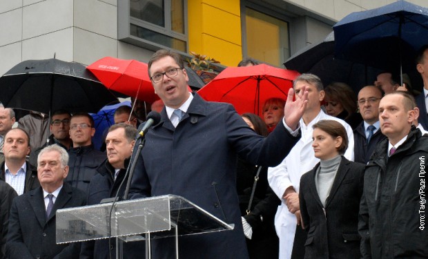 Predsednik Vučić na otvaranju KC Niš