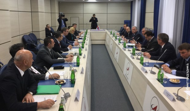 Састанак делегације Србије и Русије