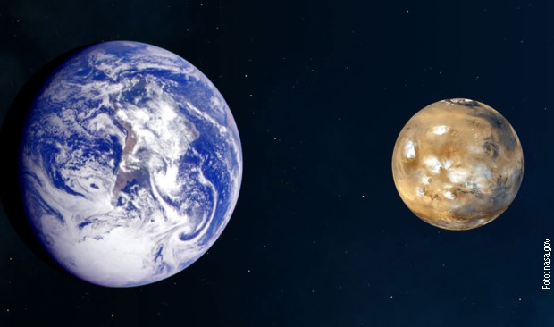 Zemlja i Mars se dosta razlikuju pa bi i tragovi razvoja života mogli da budu na različitim mestima Zemlja i Mars se dosta razlikuju pa bi i tragovi razvoja života mogli da budu na različitim mestima