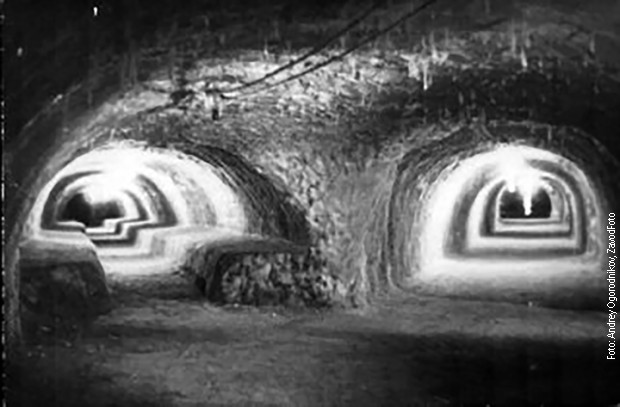 Arhivska fotografija tunela nakon završetka gradnje Arhivska fotografija tunela nakon završetka gradnje