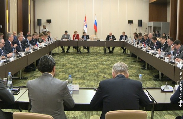 Заседање српско-руског Међувладиног комитета за трговину, економску и научно-техничку сарадњу у Сочију Заседање српско-руског Међувладиног комитета за трговину, економску и научно-техничку сарадњу у Сочију