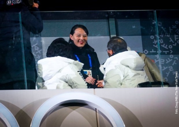 Kim Jo Džong na otvaranju ZOI u Pjongčangu