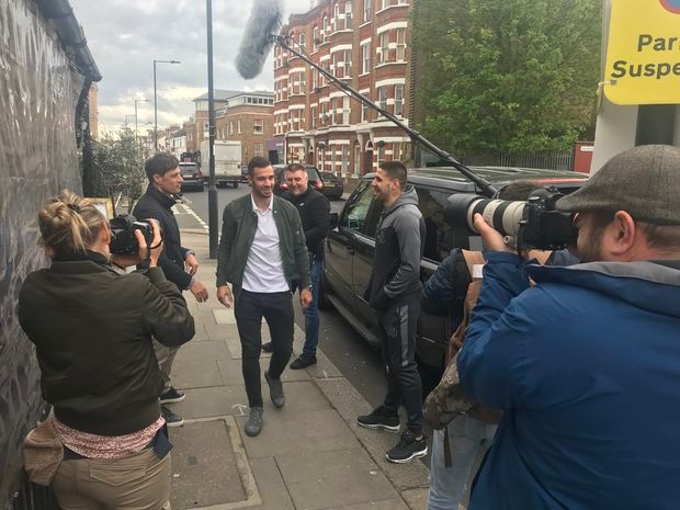 Luka Milivojević i Aleksandar Mitrović u Londonu Luka Milivojević i Aleksandar Mitrović u Londonu