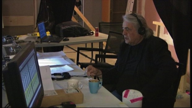 Dejan Karaklajić na snimanju serije 