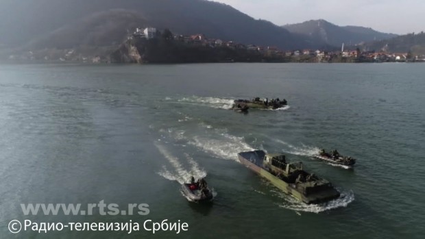 Вежба на Зворничком језеру