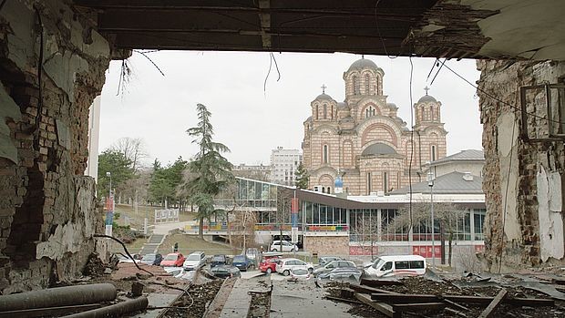 Pogled iz zgrade Pogled iz zgrade