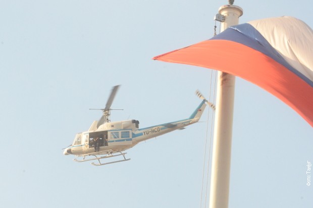 Helikopter nad Beogradom