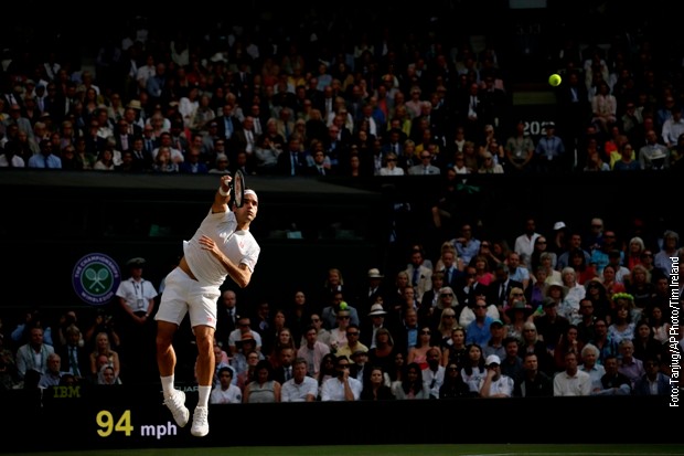 Federer je servirao kao u najboljim danima Federer je servirao kao u najboljim danima