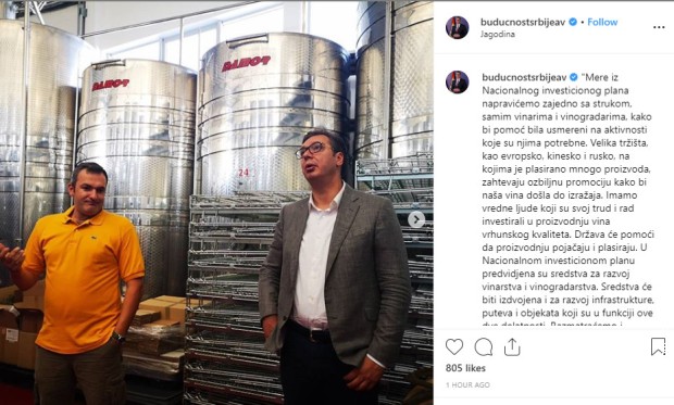 Obilazak vinarije porodice Cilić