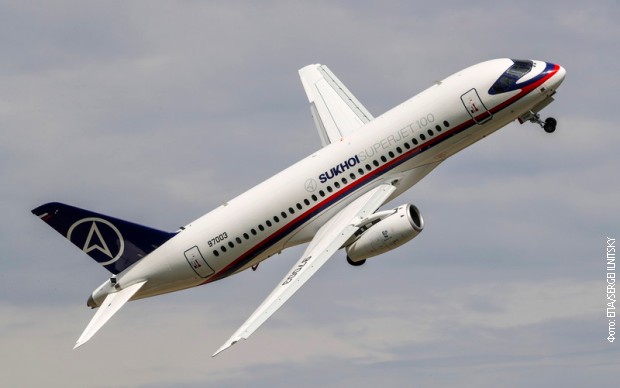 Suhoj Superdžet 100 (arhivska fotografija)