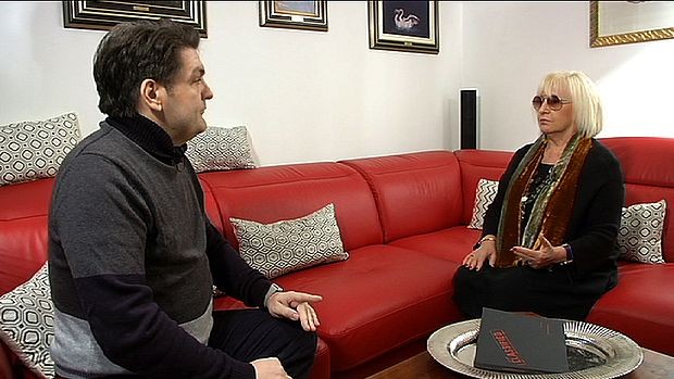 Никола Мијаиловић и Мира Адања Полак