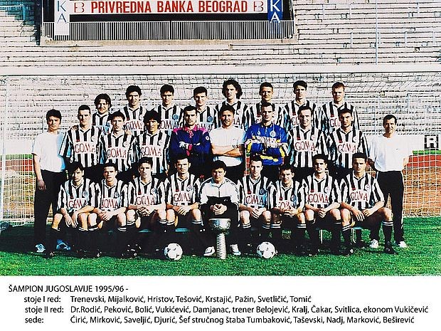 Др Родић лекар шампионског тима Партизана