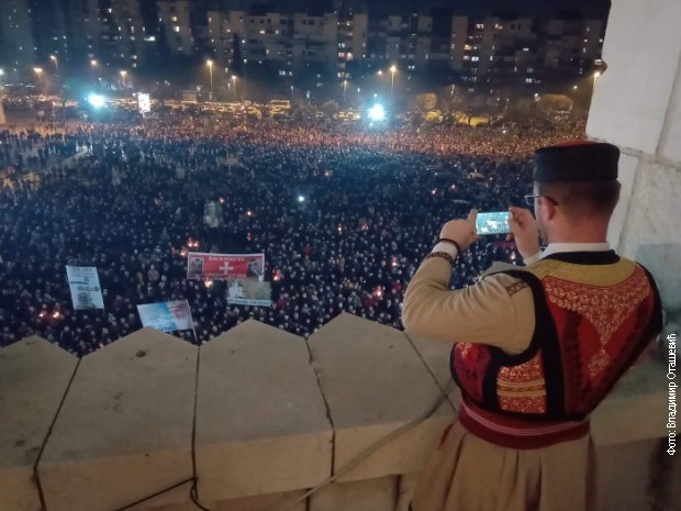 Moleban i litija u Podgorici