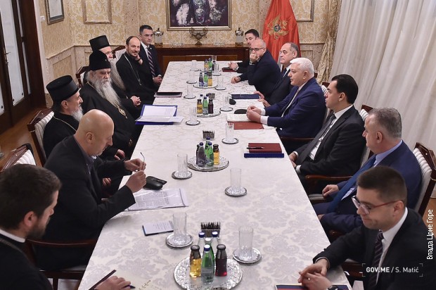 Sastanak predstavnika Vlade Crne Gore i Mitropolije